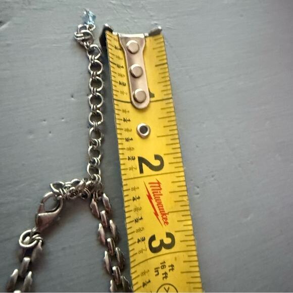 Sorrelli Crystal Statement Silver Tone Necklace - Picture 12 of 14